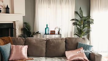 Stepmom rims me after making me cum unknowingly with rc butt plug