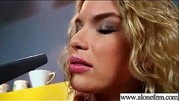 Horny and lonelt girl masturbate with stuffs summer clip 17