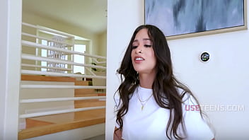 Step sister is freeuse slut to manage stress of watching game