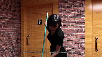 My dorm 7 mark is licking his ex gf pussy in men washroom