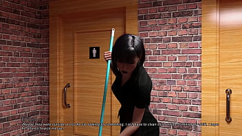 My dorm 7 mark is licking his ex gf pussy in men washroom