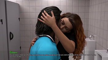 My dorm 7 mark is licking his ex gf pussy in men washroom