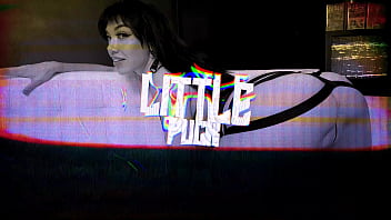 Little puck is a dick and cum loving goth girlfriend