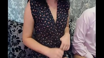 Interracial couple having fun on cam