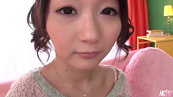 Slutty asian cutie chinami kasai sucks her pussy juice off his cock