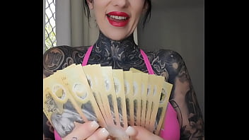 Findom money count from my pay pigs