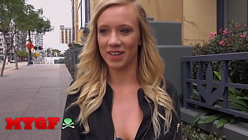 My gf bailey breaks the rules with ken for a wet and wild adventure in the hotel room