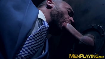 Businessman Analfucked At Glory Hole thumbnail
