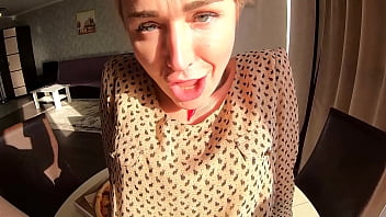 Sexy woman blowjob big cock stranger and had anal sex cum on face