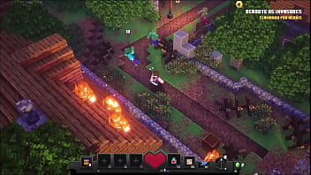 Aldeão safado minecraft dungeons #1
