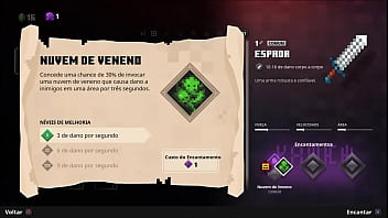 Aldeão safado minecraft dungeons #1