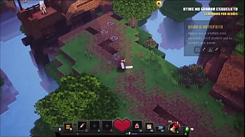 Aldeão safado minecraft dungeons #1