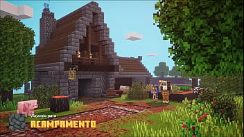 Aldeão safado minecraft dungeons #1