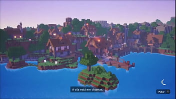 Aldeão safado minecraft dungeons #1