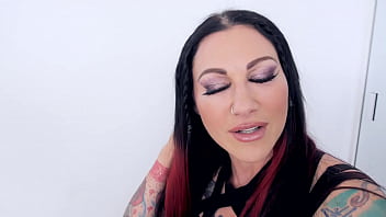 Jenevieve hexxx sexy ddd tits tattoed hottie pov huge cock blowjob and cum swallow