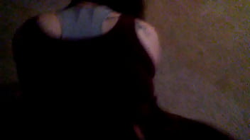 Tiny chick takes anal