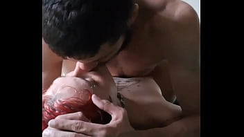 Fucking a pink haired tattooed slut at a pool table