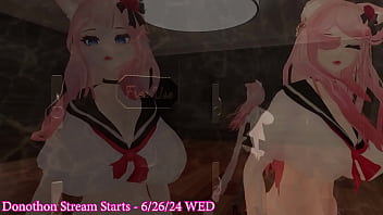 Vr foxgirl gives a special announcement
