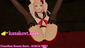 Vr foxgirl gives a special announcement