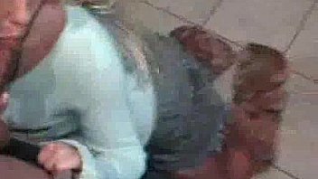 Sexy young blond fucked in her home