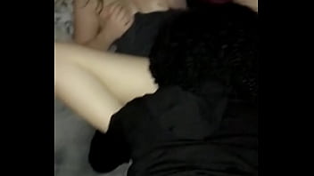 Taking a dick while eat the pussy out