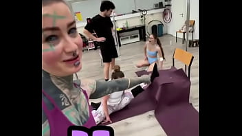 Practice the splits like to see the splits but getting there is though and staying there even more with th