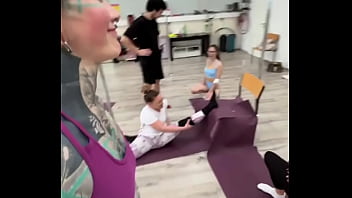 Practice the splits like to see the splits but getting there is though and staying there even more with th