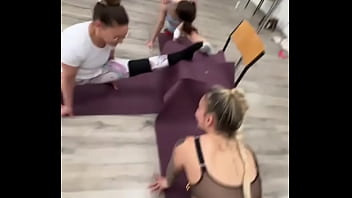 Practice the splits like to see the splits but getting there is though and staying there even more with th