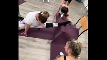 Practice the splits like to see the splits but getting there is though and staying there even more with th