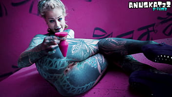 Solo Anal Fisting Toys And Plugs For Tattoo Girl Asshole Streching thumbnail