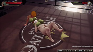 Karen vs yel nf3d mixed kinky combat