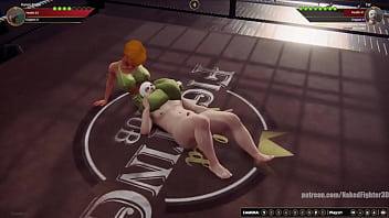 Karen vs yel nf3d mixed kinky combat