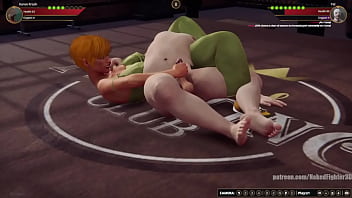 Karen vs yel nf3d mixed kinky combat