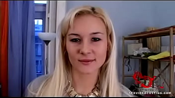 Green eyed russian starlet