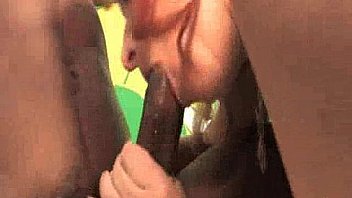 Red cougar taking a giant black