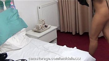 Hott bitch sucking on dildo and rubbing her clit