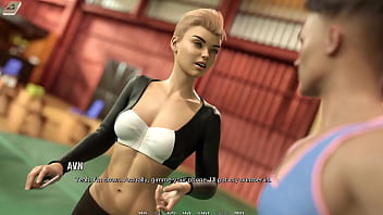 Taboo university #55 bouldering with cute red head and blind college girl