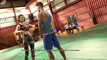 Taboo university #55 bouldering with cute red head and blind college girl