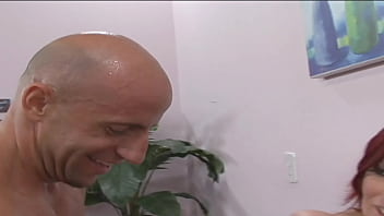 Sexy milf bounces her pussy on a massive dick