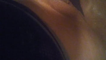 Ex bitch rubbing clit