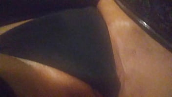 Ex bitch rubbing clit