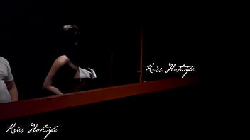 Kriss hotwife puta casada usando plug anal e chupando pau de estranho na cabine glory hole Kriss hotwife puta casada usando plug anal e chupando pau de estranho na cabine glory hole