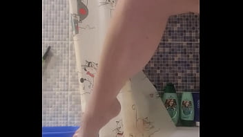 I love to smear my legs with cream and caress them for you dear