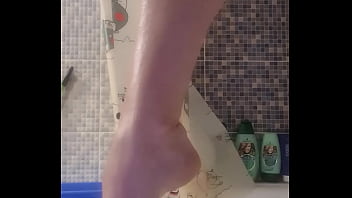 I love to smear my legs with cream and caress them for you dear