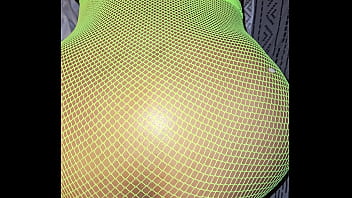 Latina milf on period massaging dick and cum shot on ass