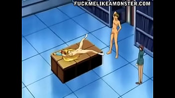 Hentai character uses big cock to penetrate