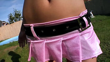 Vanessa moore euro mini gang blow with mugur nick lang & thomas stone teasing outdoor teaser#1