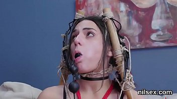 Silly slut gets her fuckholes stretched and extremely screwed