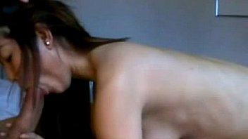 Asian girl having trouble with the cock in her ass