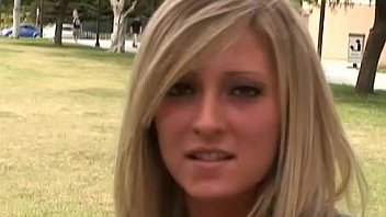 Blonde babe pornstar audition